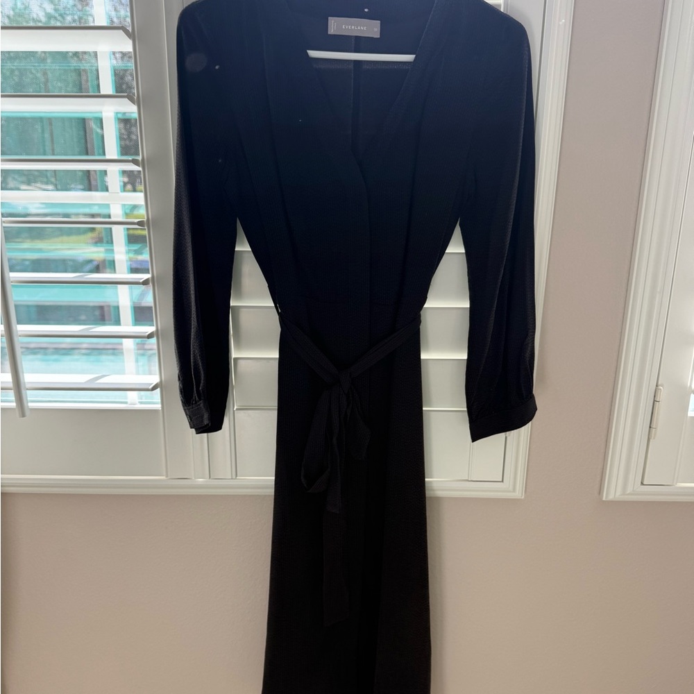 Everlane cupro blouson dress, xxs/00. New without tags. Pet and smoke free home.